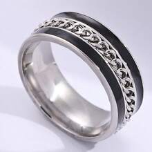 Men Wedding Rings - Gold - View 3
