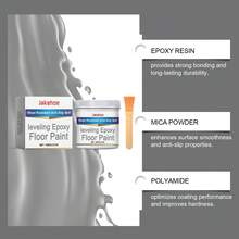 灰色耐磨地板漆：防水、持久、保护、美观、耐磨、防渗、快干油漆