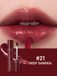 Rom&Nd Juice Lip Gloss - Water-Resistant Matte Lip Cream - Moisturizing And Non-Greasy Lip Lipstick - Korean Makeup - 21 DEEP SANGRIA - View 3