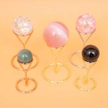 Multifunktionaler Metall-Ausstellungsständer, geeignet für Kristallkugel, Dinosaurier-Ei, hervorragend für Heimdekoration und einzigartige Geschenke, ideales Accessoire