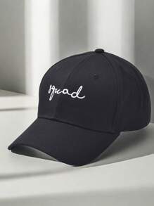 Embroidered Letter Unisex Baseball Cap, Suitable For Everyday Wear - Multicolor - View 2