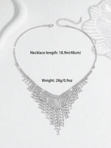 Women's Elegant Luxury Fashion Necklace, Graceful And Sophisticated, Best Accessory For Weddings, Galas, And Parties