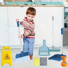 مجموعة ألعاب تنظيف تظاهرية للأطفال، لعبة تظاهرية للأعمال المنزلية، مجموعة ألعاب تنظيف وكنس للأطفال، أدوات لعب تمثيلية، مجموعة ألعاب تفاعلية للأولاد والبنات، هدية مثالية لعيد الميلاد والكريسماس