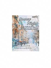 200pcs/Pack Landscape Series Material Paper DIY Scrapbooking Collage Decorative, Junk Journal Craft Background Stationery Decorative Material Paper,For School Supplies,Back To School - Multicolor - View 14