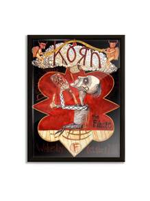 1/4Pcs, Optional Frame, Large Size Canvas Printing Painting, Rock Band Music Poster, Room Christmas Decoration Stuff, Wall Art Poster , Living Room Sofa Background Decor, Foyer Corridor Decor, Home Decor, Bedroom Decor, Bathroom Decor, Decor Room, Office Decor, School Decor, Art Gift Christmas Decorations