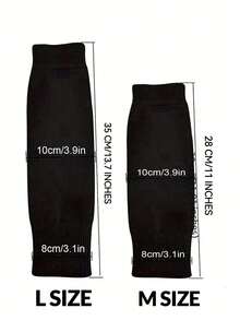 Unisex Sports Leg Compression Sleeve, Elastic Soccer Shin Guard, Suitable As Sports Gift For Valentine's Day - Multicolor - View 2