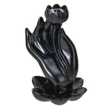 1件，佛手回流香炉，小巧便携（附赠6根回流香棒）。可作为吉祥家居装饰、节日礼物，适合万圣节和圣诞夜装饰、旅行必备、大学宿舍必备以及圣诞派对礼物。