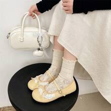 Women Ballet Shoes - Silver - View 6