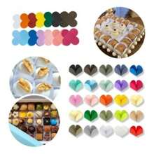 Forminha 4 Pétalas Nº 7 (3,3cm X 2,5cm X 3,3cm)  Diversas Cores - NcToys - Festas e Comemorações - Amarelo - Visão 3