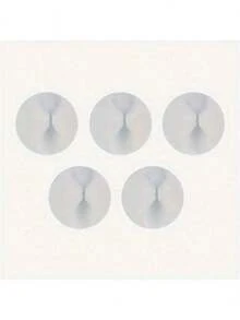 5pcs White Cable Clips, For Organizing Office Desk Cables, Convenient Cable Management - Multicolor - View 3