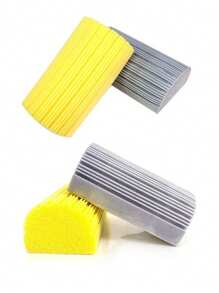 4-Piece Set Of Wet Cleaning And Dust Removal Sponges, Sponge Cleaning Brushes, Reusable Household Cleaning Sponge Tools, Absorbent PVA, Used For Kitchen And Car Cleaning, Cleaning Blinds, Floors, Fan Blades, Ventilation Openings, Glass, Railings, Mirrors, Magic Dust Removal Sponges, Household Dust Removal Tools