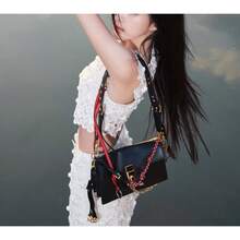 Men Bag Accessories - Phiên bản màu đỏ chính xác kèm hộp quà tặng - Xem 3