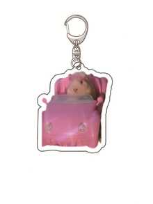 1 buah Gantungan Kunci Akrilik Kreatif Lucu Bertema Hamster, Bentuk Hamster, Hewan Peliharaan yang Menggemaskan, Dapat Digunakan Sebagai Gantungan Tas, Gantungan Ransel, Gantungan Dompet, dll. Aksesori Tas Sehari-hari, Dapat Digunakan Sebagai Dekorasi Tas, Tali Gantungan, Gantungan Kunci, dll. Cocok Sebagai Hadiah Untuk Pacar, Keluarga, Dokter, Perawat, Juga Dapat Digunakan Sebagai Suvenir Pesta, Dekorasi Ponsel, dll. - MultiWarna - View 4