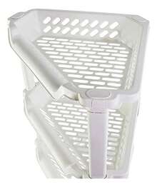 Corner Shampoo Shelf With 4 Multipurpose Tiers S 05 - Nhiều màu - Xem 2