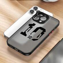1pc Creative Soccer Player Graphic Soft Full Body Shockproof Phone Case Compatible With IPhone 17 16 15 14 13 12 11 Pro Max - Multicolor - View 2
