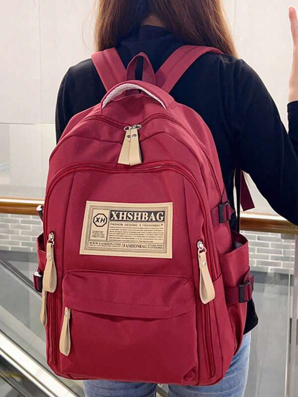 Mochila casual de gran capacidad y multifuncional con bolsillos compartimentados, para estudiantes universitarios y viajes, resistente a la suciedad para uso en exteriores y campamentos, con correas ajustables, gran regalo (2025 Nuevo)