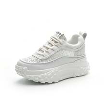 Women Chunky Shoes - 1100白色網 - 查看 8