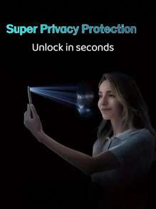 4 PIEZAS Vidrio templado con privacidad para iPhone 16 Pro Max/16 Plus/15 Pro Max/13 Pro Max/14/13/12/11/8/7/6 - Antiespia, dureza 9H, sin burbujas