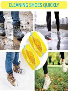 1个可重复使用的拉链鞋类洗衣袋/衣物护理袋，适用于运动鞋、网球鞋、平底鞋 - 这款洗衣袋适用于所有类型的鞋子，可在洗衣机和烘干机中清洗，模拟手洗效果，内衬柔软保暖，非常适合运动鞋和休闲鞋，是洗衣袋、度假必备品、旅行用品、旅行配件、毕业礼物的理想之选。 - 彩色 - 查看 8