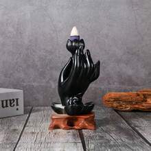 1件，佛手回流香炉，小巧便携（附赠6根回流香棒）。可作为吉祥家居装饰、节日礼物，适合万圣节和圣诞夜装饰、旅行必备、大学宿舍必备以及圣诞派对礼物。