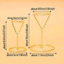 Multifunktionaler Metall-Ausstellungsständer, geeignet für Kristallkugel, Dinosaurier-Ei, hervorragend für Heimdekoration und einzigartige Geschenke, ideales Accessoire