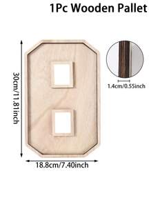 1Pc Wooden Birthday Digital Shaped Serving Tray Including Number 0-9,Class Of 2025 Wooden Pallet,Snack Tray,Jewelry Storage Tray,Fruit Tray,Congrats Grad Party Decor,Anniversary Decorations,18th/21th/30th/40th/50th/60th/70th Birthday Party Supplies,Candy Dessert Wooden Tray,Wedding Decor,Bridal Shower Favors,Babyshower Gender Reveal Party Supplies,Holiday Party Decor,Home Decor,Kitchen Decor,Table Decor,Afternoon Tea Supplies
