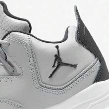 Nike Jordan Courtside 23 兒童訓練運動復古中幫籃球鞋 - 灰色 - 查看 8