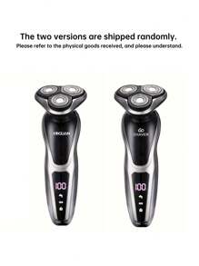 MIGUAN 1 Set Electric 3-In-1 Shaver For Men, Electric Razor Men USB Rechargeable Rotary Shaver Beard Trimmer Shaving Wet/Dry, Father's Day Gift For Father, For Man, Husband And Male Friend