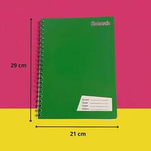 SIokarch Professional Spiral Notebook Double Ruled/Large Classic Squared 100 Hours Primary To Secondary - Big Picture - View 6
