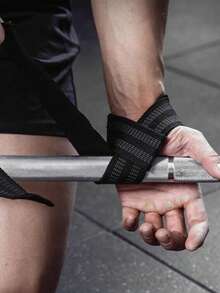 2条装可调节腕带，举重带，引体向上带，举重腰带，健身房训练护腕 - 彩色 - 查看 5