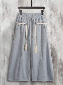 Men's Fashion Wide Leg Loose Casual Sweatpants