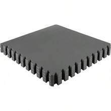 Stalwart - Azulejos de Espuma EVA, Acolchado Entrelazado para cochera, Sala de Juegos o Pisos de Gimnasio, tapete de Entrenamiento o tapete de Juego para bebé - Gris - Ver 7