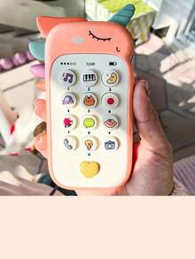 婴儿电话玩具，婴幼儿音乐早教智能手机玩具 - 彩色 - 查看 4