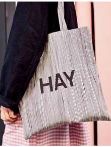 新款波点字母图案大容量休闲单肩包 - 彩色 - 查看 5