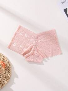 8 Pcs Sexy Women Seamless Panties Lace Comfortable And Breathable Women's Sports Underwear Hollow-Out Briefs