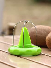 1 Stück Kreative Kiwi Schälmaschine, Obstschäler. 2-in-1 Edelstahl Kiwi Schäler, einfach zu greifen. Dieser tragbare Edelstahl Grüne Schäler ist ein multifunktionaler Obstschäler und Entsamenungswerkzeug, das leicht mitzunehmen ist. Sehr geeignet für Outdoor-Picknicks oder Camping