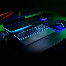 RAZER Rainforest Wolf Spider V3 X Full-Size Membrane Gaming Keyboard Ergonomic Wrist Rest To Relieve Fatigue Single-Color RGB Backlight Gaming Atmosphere All-Round Choice For Office And Entertainment - V3-x - View 3