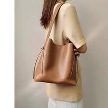 Women Top Handle Bags - 金棕色 - 查看 1