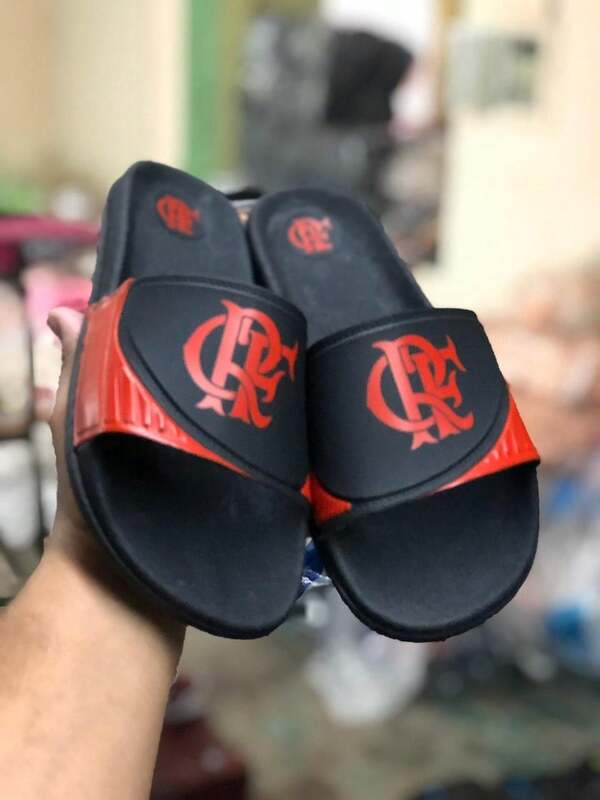 Chinelo Slide Confort Flamengoo Time Futebol Torcedor Lançamento