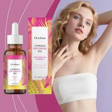 60ml Herbal Depilatory Oil, Gentle And Non-Irritating Formula, Cleanses Hair Removal, Leaves Skin Smooth And Soft, Nourishes The Skin.