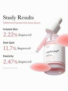 Medicube 30毫升/1.01液体盎司 胶原蛋白PDRN粉色肽精华，丰盈亮肤，深层补水，提升弹性，焕发光彩，韩国化妆品
