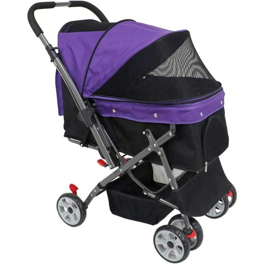 Pet Strollers - Púrpura - Ver 1