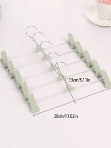 5pcs Multi-Function Adjustable Clothes Drying Rack Clips For Space Saving Laundry Solution, Versatile Garment Clip Set To Enhance Air Drying In Small Rooms, Balconies, Dorms, And Travel-Friendly Homes, Sturdy And Durable Clip Design With Adjustable Grip And Secure Hold, Lightweight, Easy To Attach And Remove, Ideal For Delicates, Active Wardrobe, And Daily Wear, Keeps Laundry Neat, Organized, And Efficient During Spring Season - Multicolor - View 2