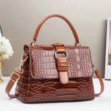 Women Top Handle Bags - 土黃色 - 查看 2