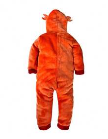 Disney Mameluco con gorro bordado sin pie  Sebastian - Naranja - Ver 3