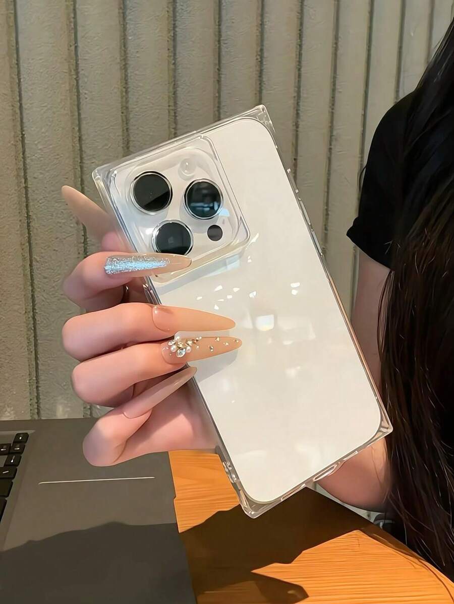 JKA Personalized Transparent Phone Case Compatible With Iphone Phone17promax/17pro/17Air/17/16promax/16/16pro/16plus/11/15/15pro/15promax/12/13/14promax/Xs/Xr/11pro/11promax/12pro/12promax/13pro/13promax/14pro/14promax/14plus This Is A Cute And Fashionable Soft Shell.It Is The Best Choice For Giving Gifts To Friends. - 無色 - 查看 1