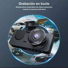 Camara para auto o camioneta Full HD con vision nocturna,sensor de choque y Wifi - Negro - Ver 2