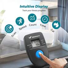 MERACH Stair Stepper, Hands & Feet Synchronized Stair Climber, Stairmaster For Full-Body Workout At Home, Compact Vertical Climber With Extended & Adjustable Pedals - màu đen - Xem 6