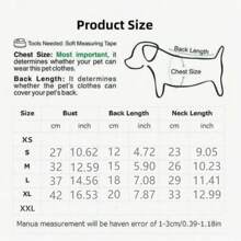 Maglietta smanicata e a righe per cani e gatti di piccola taglia (Barboncino, Teddy, Pomerania ecc.), comoda, design a pelo sciolto, con passante per guinzaglio