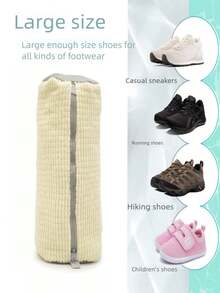 (Various Colors Available) Shoe Washing Machine Bags, Laundry Shoe Cleaning Bags For Washing Machines And Dryers, Reusable Laundry Bags, Mesh Laundry Bags For Adult And Children's Shoes, Our Shoe Washing Machine Bags, Spring, Simple, Summer Tops - Multicolor - View 5